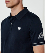 Поло LYLE GUESS - темно-синий(M4BP60 K7O64)