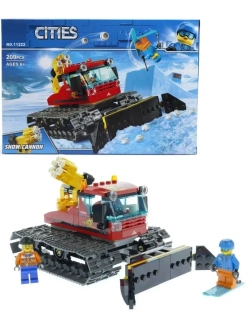 Конструктор Сити Снегоуборочная машина 209 деталей 11222