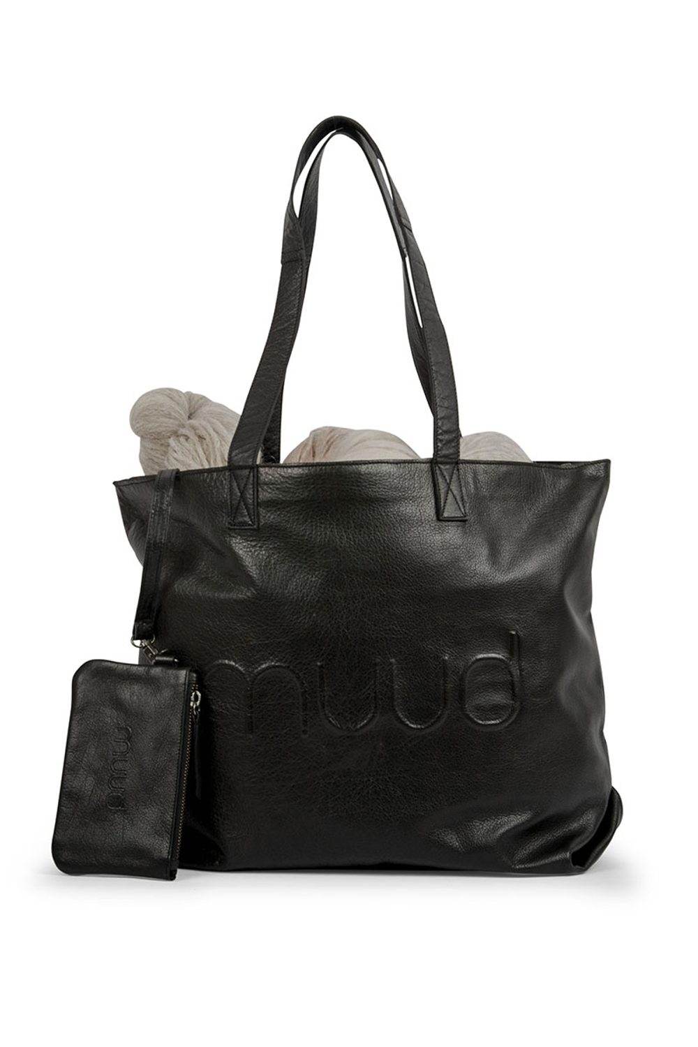 Сумка шоппер с кошельком "Laura" Black, 34 х 50 х 16 см