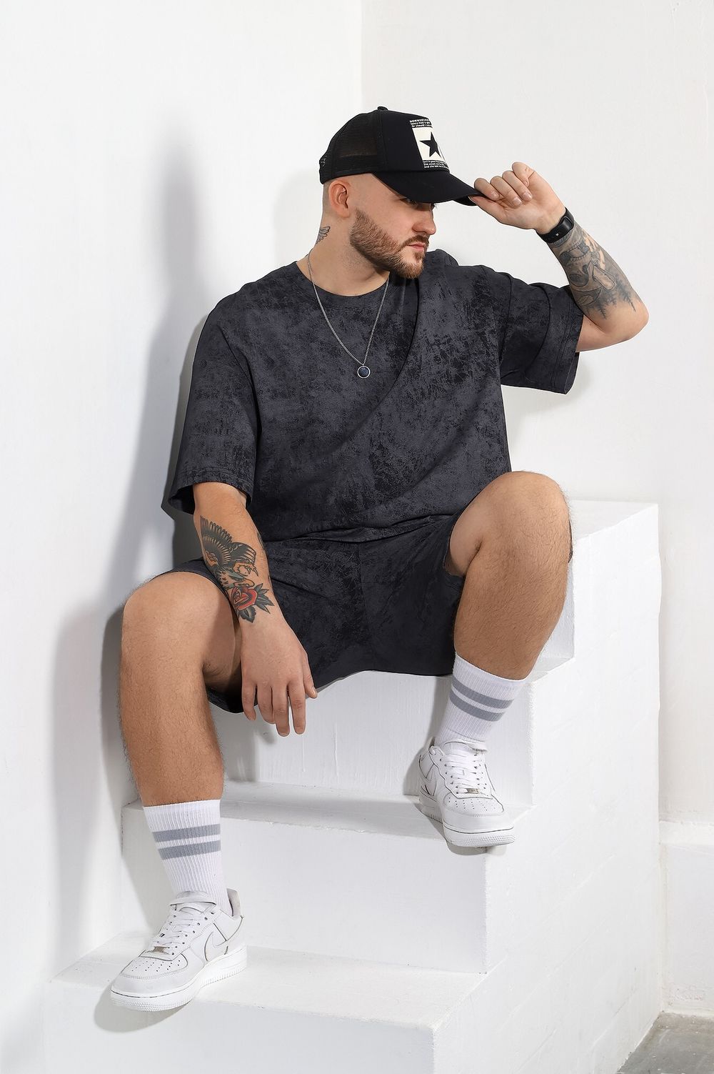 Костюм мужской Дым-2 Виотекс ЧЁРНЫЙ