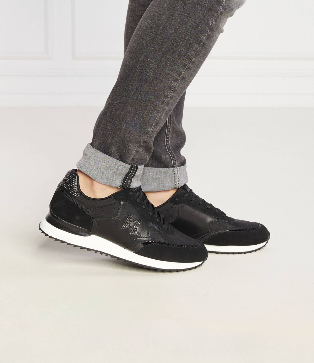 Кроссовки VELOCITOR II Mono Rivet Lo Lace Karl Lagerfeld - черный(KL52933)