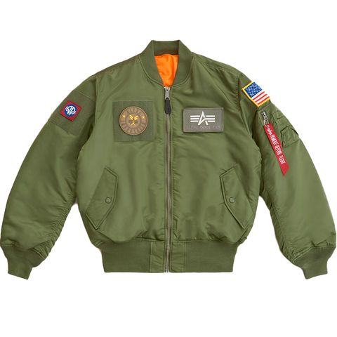 Бомбер Alpha Industries MA-1 Flex Sage Green (Зеленый)