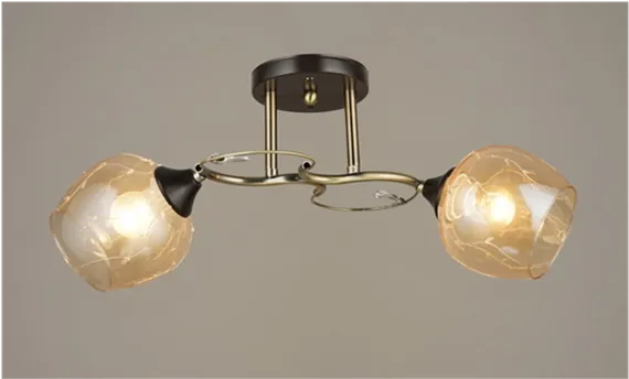 3607/2 BK+AB (6) Люстра