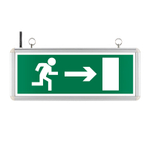 Светильник аварийный 1Вт 2ч IP40 двухсторонний WOLTA WEL-1W/02-C