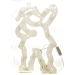 Световое панно дед мороз 20л LED 30*20см, пак