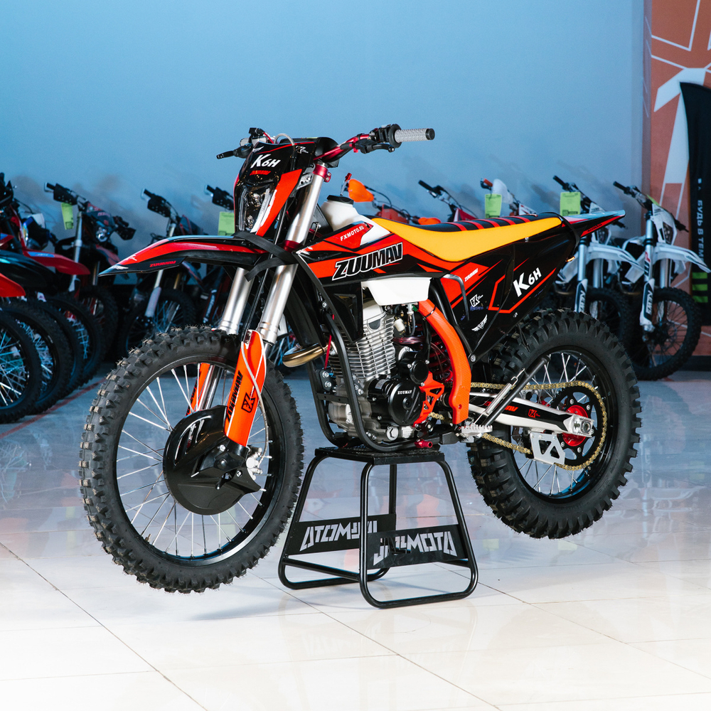 Мотоцикл кроссовый Zuumav K6H (300cc 4v) Red 21/18