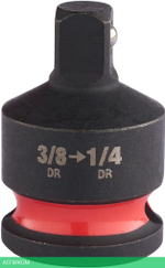 Переходник Milwaukee Shockwave с 3/8" квадратный на 1/4" квадратный (4932480299)