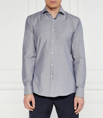 Рубашка H-HANK-SPREAD-C1-222 BOSS BLACK - голубой(50512820)