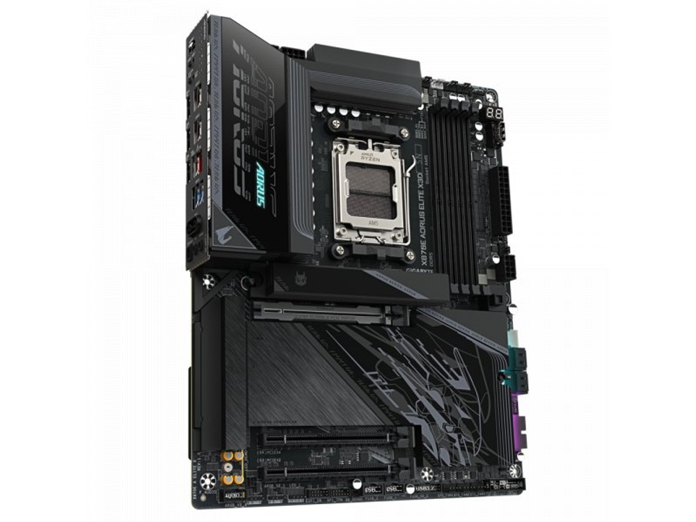 Материнская плата Gigabyte X870e Aorus Elite X3d, Socket AM5, AMD X870E, ATX, RTL