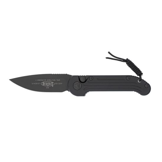 Автоматический нож Microtech LUDT 135-1T c клинком из стали M390, рукоять алюминий