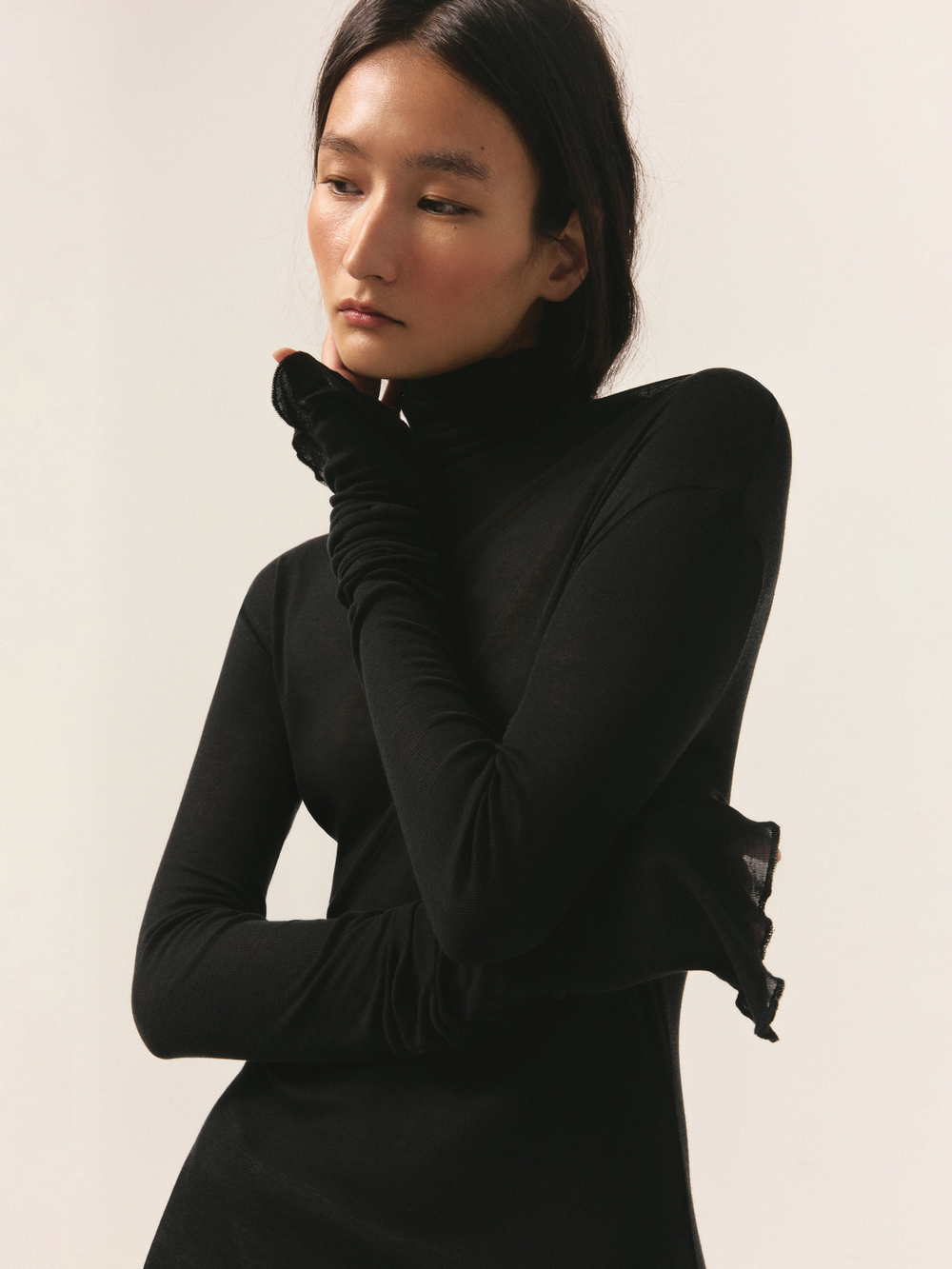 Бадлон из тенсела и кашемира