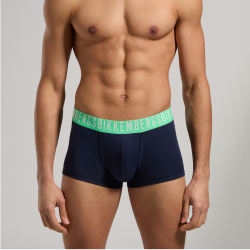 Мужские трусы хипсы (черный, темно-синий, белый) набор 3 в 1 Bikkembergs FASHION COTTON BKK1UTR09TR/3