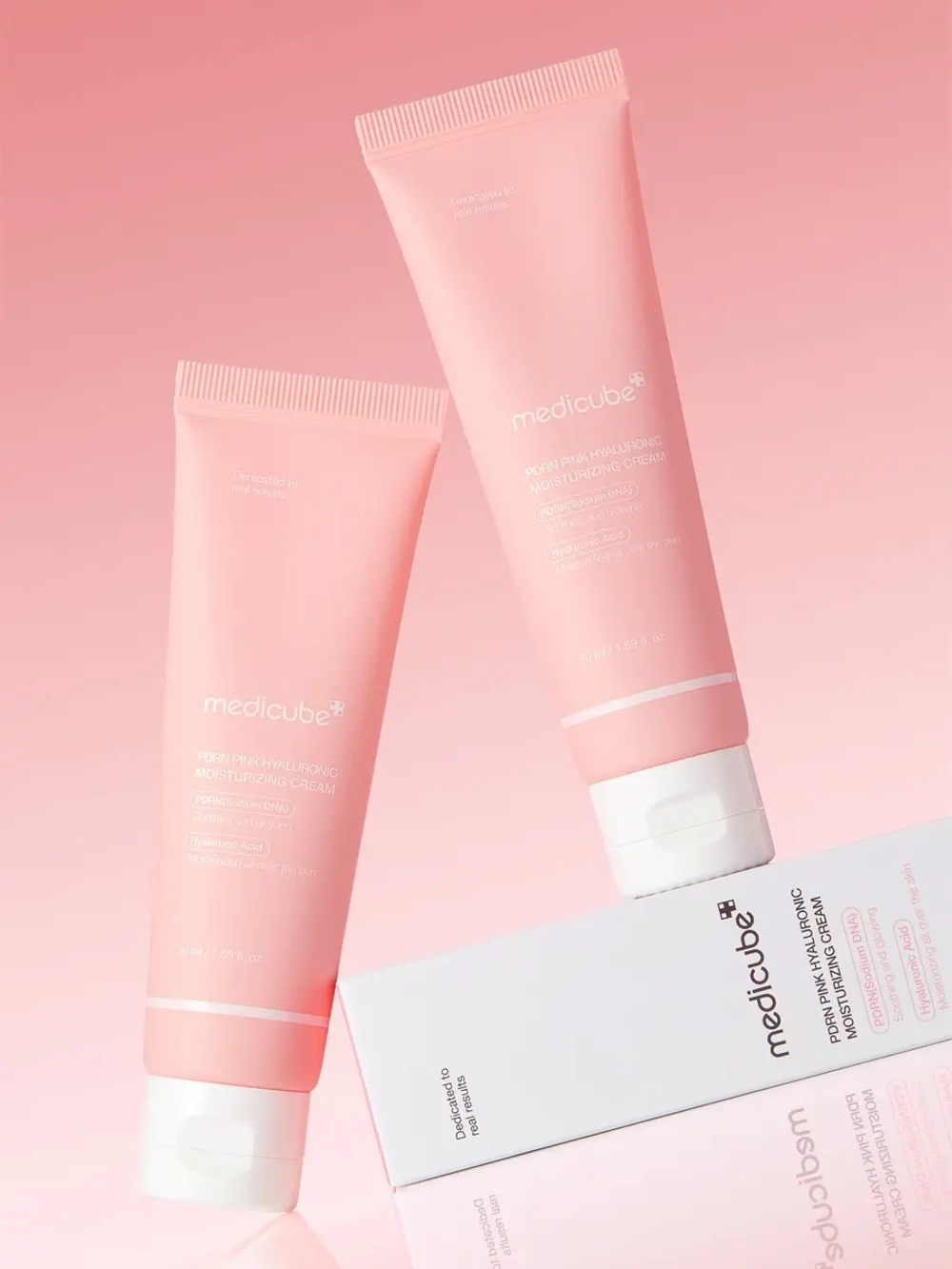 Medicube Пептидный крем с ПДРН и гиалуроновой кислотой PDRN Pink Hyaluronic Moisturizing Cream 50 мл