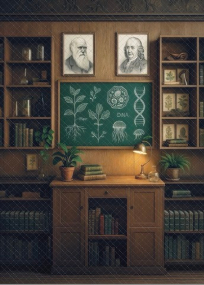 Кабинет Биологии №1 - фон неопреновый