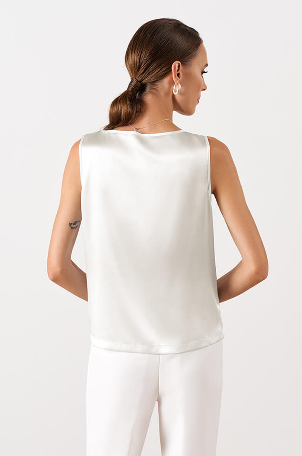 23060 Блузка женская (молочный)