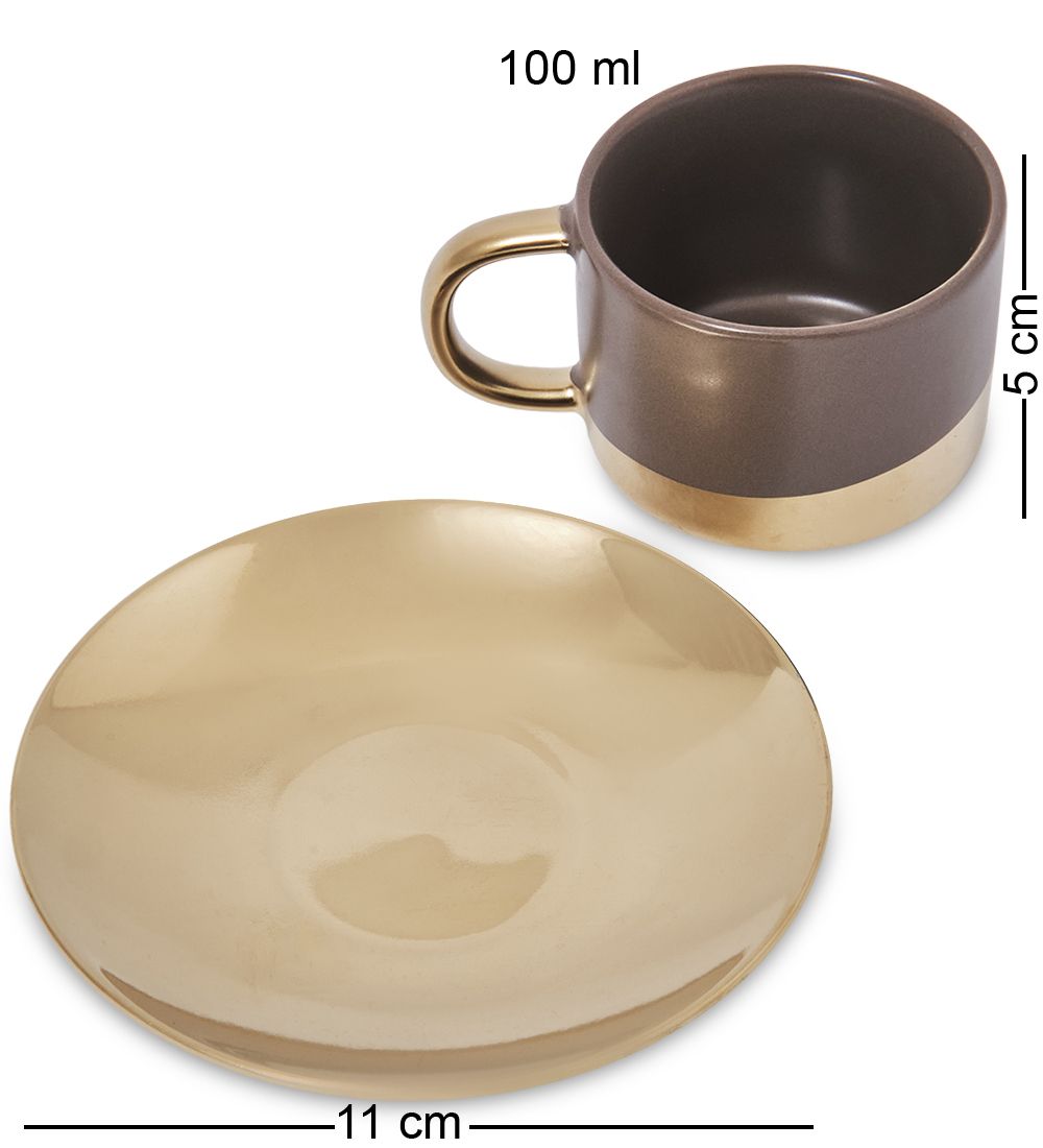 GAEM Art MUG-437/4 Набор из 6 чайных пар