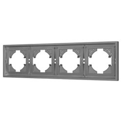 Рамка пластиковая FRM-TENDO-PL-4-GR (Arlight, -) 053849