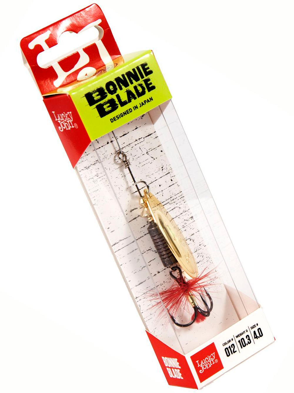 Блесна вращающаяся Lucky John BONNIE BLADE 4 10.3г 011 в блистере