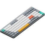 Беспроводная механическая клавиатура QMK Nuphy AIR96v2 Lunar Gray, RGB, Hot Swap, Red Switch (AIR96v2-LG-1)