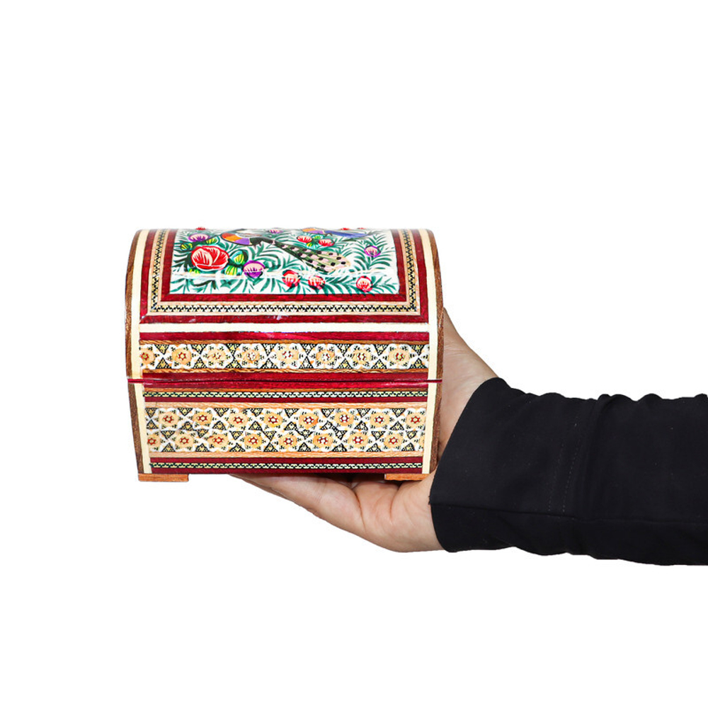 Шкатулка Хатам Кари 332 (khatam-kari) сувенир из Ирана в технике хатамкари