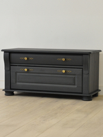 Обувница для прихожей, 91х42х46, Susanna, с сиденьем, для обуви, деревянная, серый, Dipriz