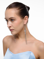 Серьги "Cross Shine Congo" Silver