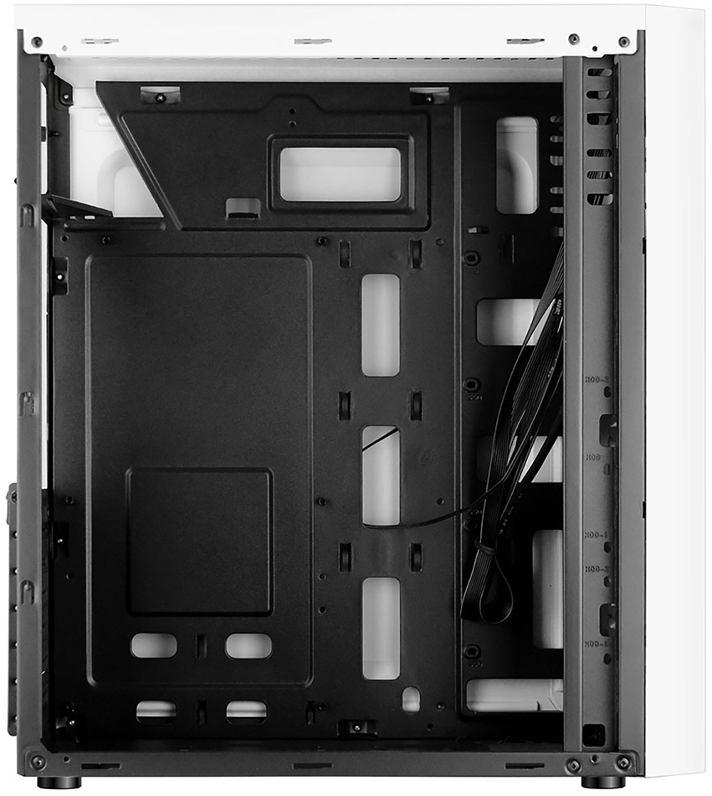 Ginzzu A390  White Window RGB подсветка 1*USB 3.0, 2*USB 2.0, AU