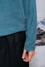 Худи Nothomme Blue Monte Lightweight Hooded Fleece Shirt "Velvet Blue"