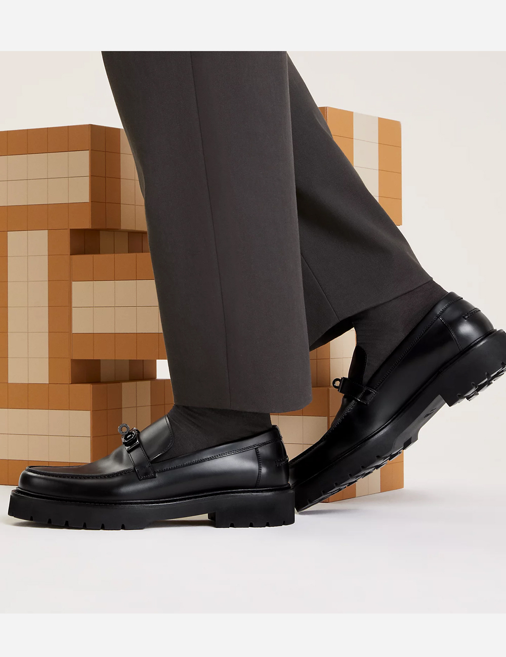 Hermes Icone Loafers