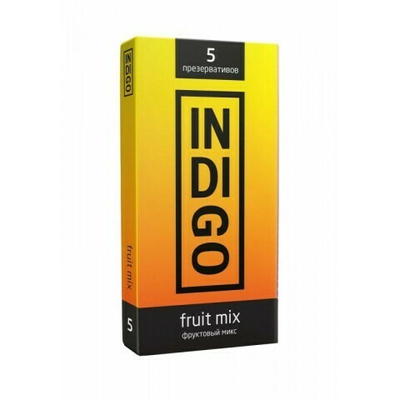 Презервативы INDIGO FRUITMIX № 5 фруктовый микс (5 шт.)