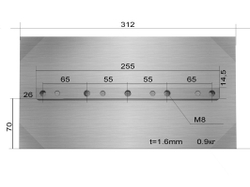 Лопасти для ТСС DMD, DMR- 900 (к-т из 4 лопастей)