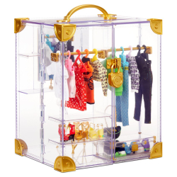 Rainbow High - Модный шкаф с одеждой для кукол Deluxe Fashion Dressing Room 574323 / артикул   574323  / GTIN 035051574323