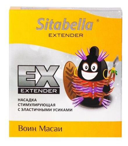 Стимулирующая насадка Sitabella Extender "Воин Масаи"