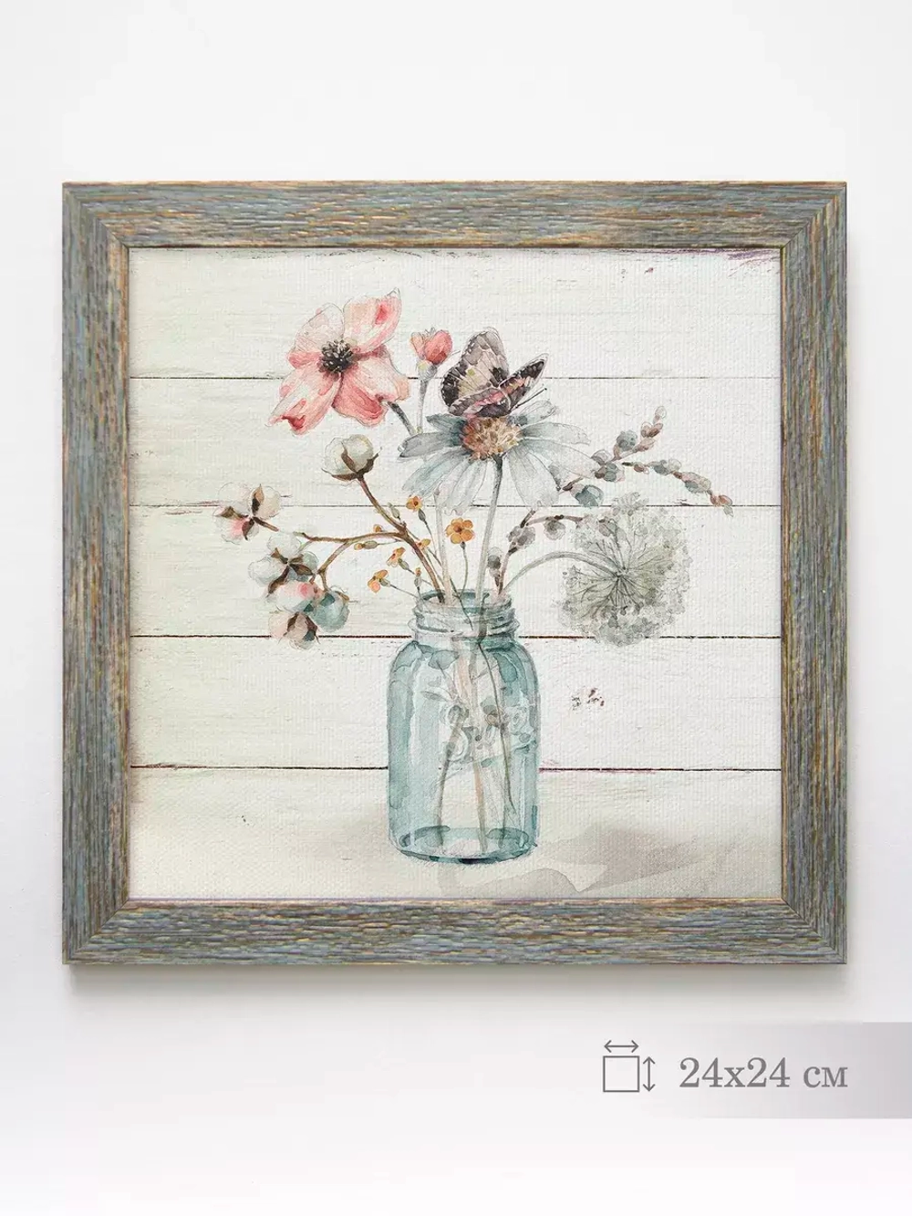 Картина на стену интерьерная на холсте 24*24 см