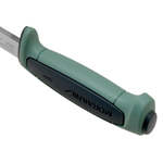 Нож Morakniv Basic 546 нержавеющая сталь, пласт. ручка (зеленая) серая. вставка