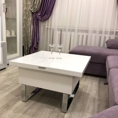 Стол-трансформер В2218 AG белый
