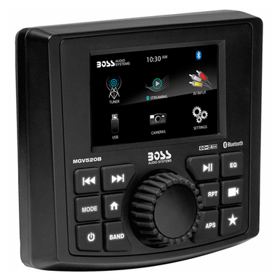 Магнитола Boss Audio MGV520B, 60Wx4, USB/AUX/FM/Bluetooth, цветной дисплей