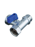 Шаровой кран Terma 3-проходной 1/2 на 3/4 на 1/2 н/н/в 33710