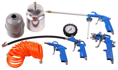 Набор пневматический ЗУБР Эксперт универсальный, 5 предметов