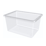 Ящик для хранения "Palm" 45л, 547х392х290мм (бесцветный)