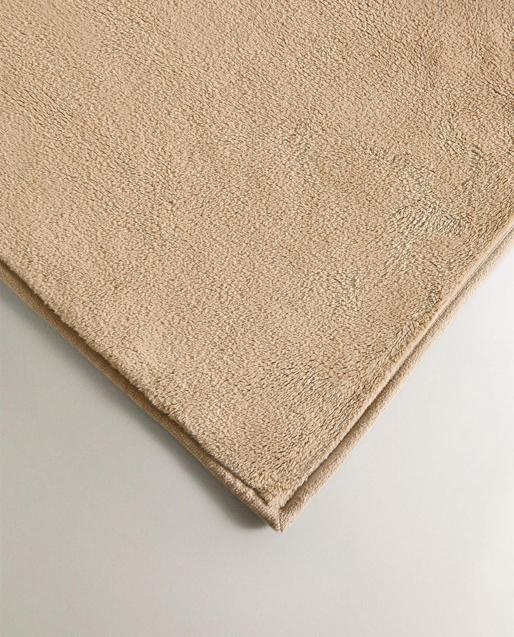 Zara Home - Флисовый плед, бежевый, 240x260 см