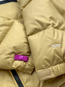Пуховик The North Face Black & Khaki 1996 Retro Nuptse