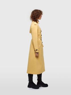 Женский тренч Ihala NORPPA жёлтая дыня