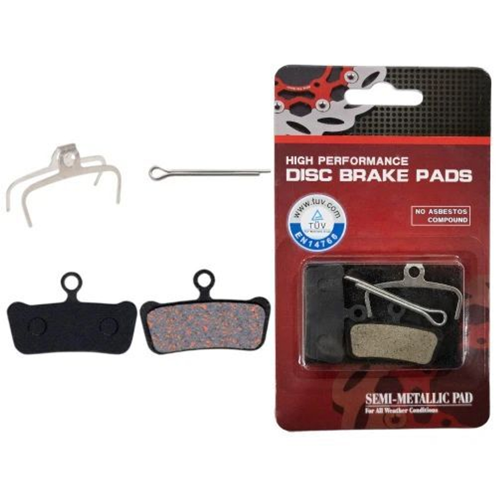 Колодки тормозные TP-02F для электросамокатов и велосипедов