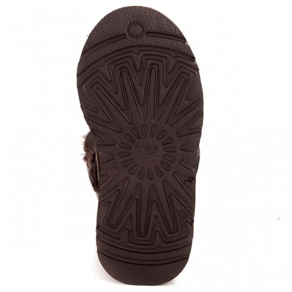 Угги Kids Bailey Button Metallic Chocolate