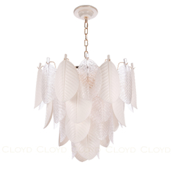 Люстра Cloyd TRAPESUND C19 / Ø62 см - бел.керамика - золото (арт.10662)