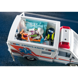 Playmobil - City Action Ambulance Машина скорой помощи со светом и звуком 71232 / артикул   71232  / GTIN 4008789712325