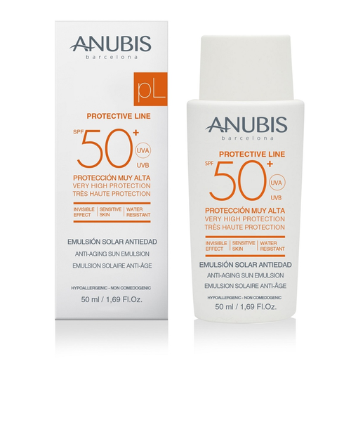 Антивозрастная солнцезащитная эмульсия SPF 50+ | ANUBIS ANTI-AGE SUN EMULSION