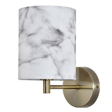 Бра 1*E14 V000579 13036/1W Brass бронза Venato Indigo