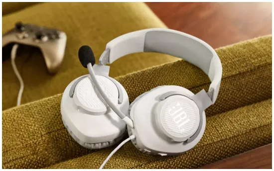 Компьютерная гарнитура JBL Quantum 100, white